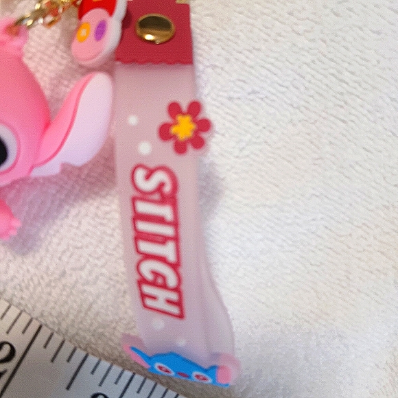 Stitch Silicone Keychain Wristlet Design New - Picture 2 of 4